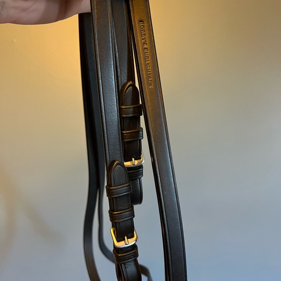 - Bobby’s English Tack plain curb reins - Picture 1 of 4